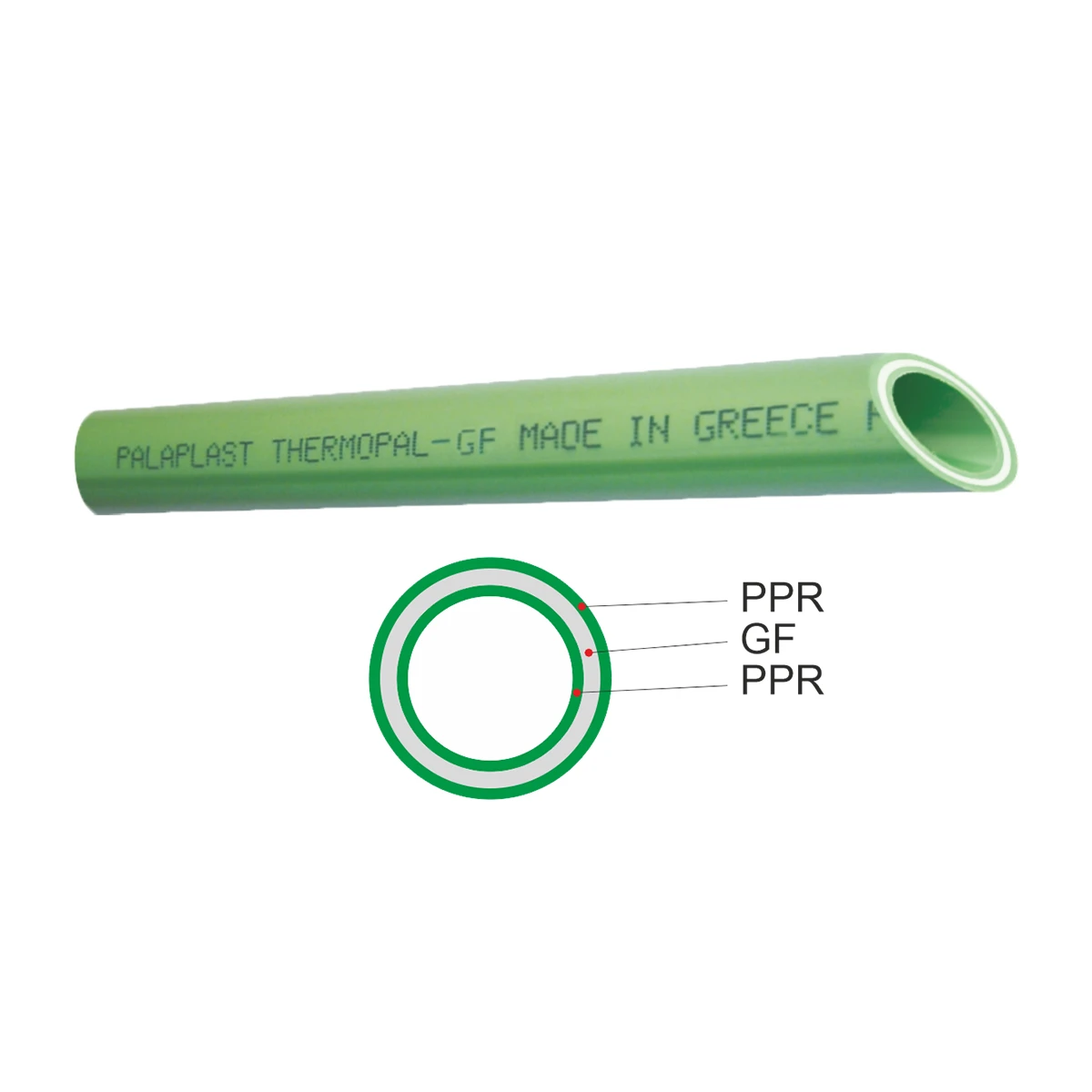 THERMOPAL-GF SDR 7,4 PPR Glass Fiber Pipe